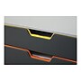 Durable VARICOLOR 5-Compartment Stackable Plastic Drawer Box, Gray (760527)~#|#~sp162711275_sc7