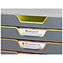 Durable VARICOLOR 10-Compartment Stackable Plastic Drawer Box, Gray (761027)~#|#~sp162711287_sc7