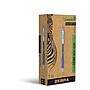 Zebra Jimnie Retractable Ballpoint Pen, Medium Point, 1.0mm, Blue Ink, Dozen (22520)~#|#~sp162779095_sc7