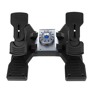 Logitech G Flight Yoke System with Simulation Yoke and Throttle