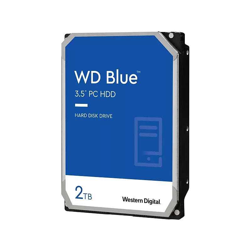 Western Digital Blue WD20EZAZ 2TB SATA Internal Hard Drive image 1