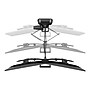 Ergotron TRACE Dual Adjustable Mounting Kit, Up to 27" Monitor, Matte Black (45-631-224)~#|#~sp162861115_sc7