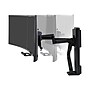 Ergotron TRACE Dual Adjustable Mounting Kit, Up to 27" Monitor, Matte Black (45-631-224)~#|#~sp162861117_sc7