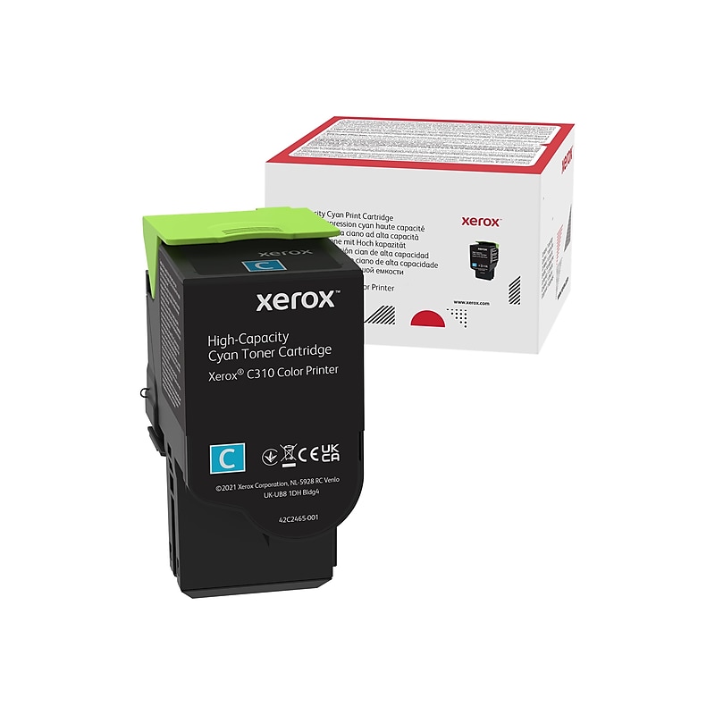 Xerox 006R04365 Cyan High Yield Toner Cartridge image 1