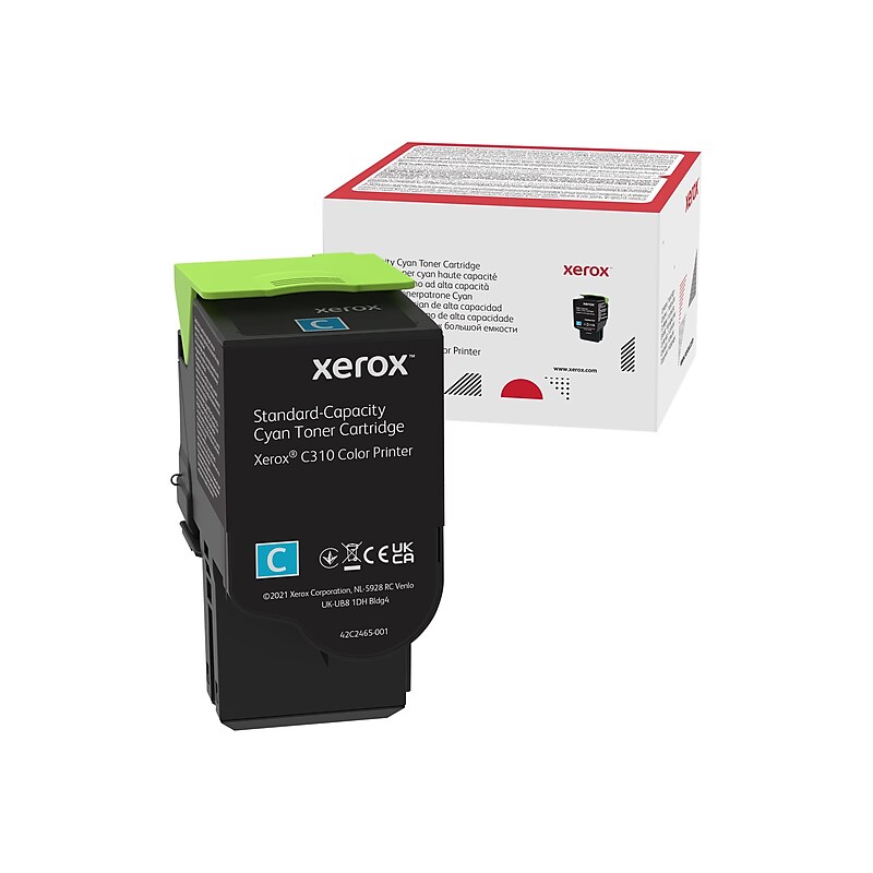 Xerox 006R04357 Cyan Standard Yield Toner Cartridge image 1