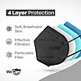 WeCare KN95 Disposable Face Mask, Adult, Black, 20/Pack (TBN202933)~#|#~sp162862661_sc7