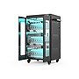 ChargeTech UV Clean & Charge Cart 2.0 30-Bay Metal Cart, Black (CT-300099SS)~#|#~sp162862982_sc7