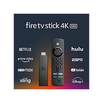 Amazon Fire TV Stick 4K Max B08MQZXN1X Streaming Media Player, Black