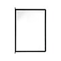 Durable Instaview Document Holder, 8.5" x 11", Vertical, Desktop/Wall, Black Plastic (554801)~#|#~sp162863001_sc7