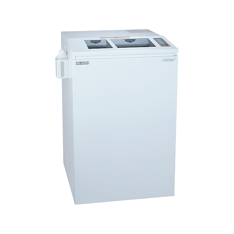 Formax 8730HS 15-Sheet Cross-Cut Multimedia High-Security Office Shredder (FD8730HS) image 1
