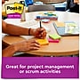 Post-it Super Sticky Notes Combo Pack, Assorted Sizes, Miami Collection, 90 Sheets/Pad, 12 Pads/Pack (4642-12SSMIA)~#|#~sp162863425_sc7