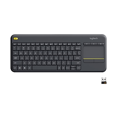 K400 Plus Wireless Touch Keyboard - Thumbnail 4