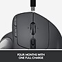 Logitech MX Ergo S Advanced Wireless Ergonomic Trackball Mouse, Black (910-005178)~#|#~sp162863838_sc7
