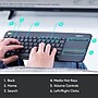 Logitech K400 Plus Wireless Touch Keyboard, Dark Gray (920-007119)~#|#~sp162863885_sc7