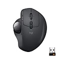 Logitech MX Ergo Plus Advanced Wireless Trackball Mouse for Windows PC and Mac, Black (910-005178)