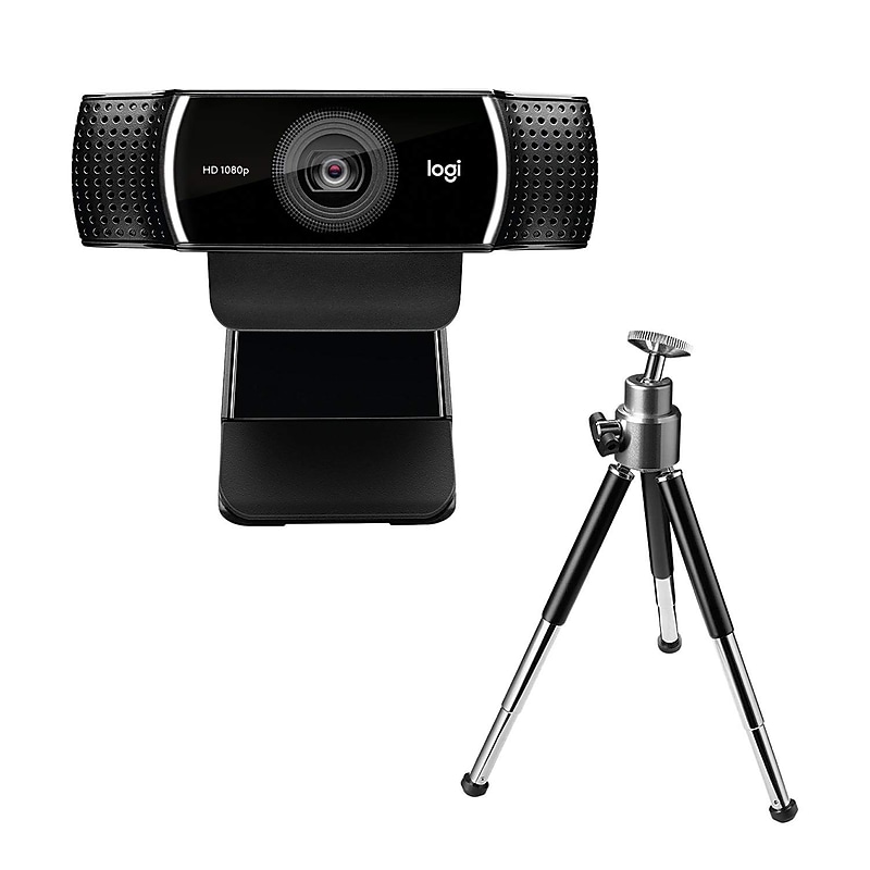 Logitech C922 Pro Stream Webcam 1080P Camera for HD Video Streaming, Black (960-001087) image 1