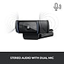 Logitech C920S Pro 1080p HD Webcam, Black (960-001257)~#|#~sp163146062_sc7