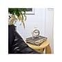 Westclox Table Clock, Metal, Antique White (91118)~#|#~sp163150837_sc7