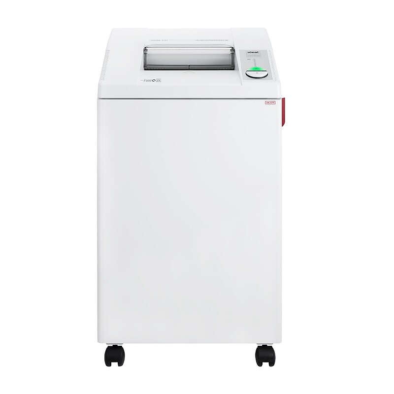 IDEAL 2604 P-4 Security 18 Sheet Cross Cut Multi-Media Commercial Shredder (IDEDSH0362OH) image 1