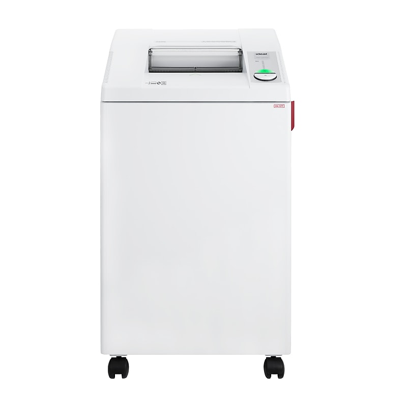 IDEAL 2604 P-2 Security 18 Sheet Strip Cut Multi-Media Commercial Shredder (IDEDSH0360H) image 1