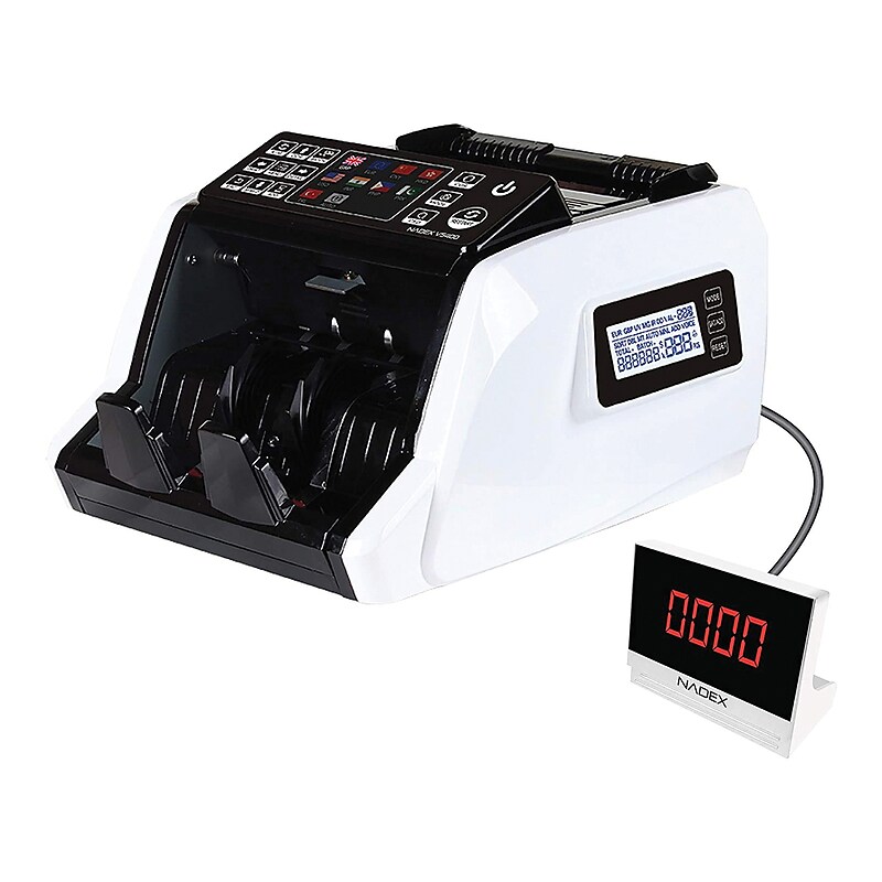 Nadex Coins V5400 Mixed-Denomination Money Counter and Counterfeit Detector (NCC1-1139) image 1