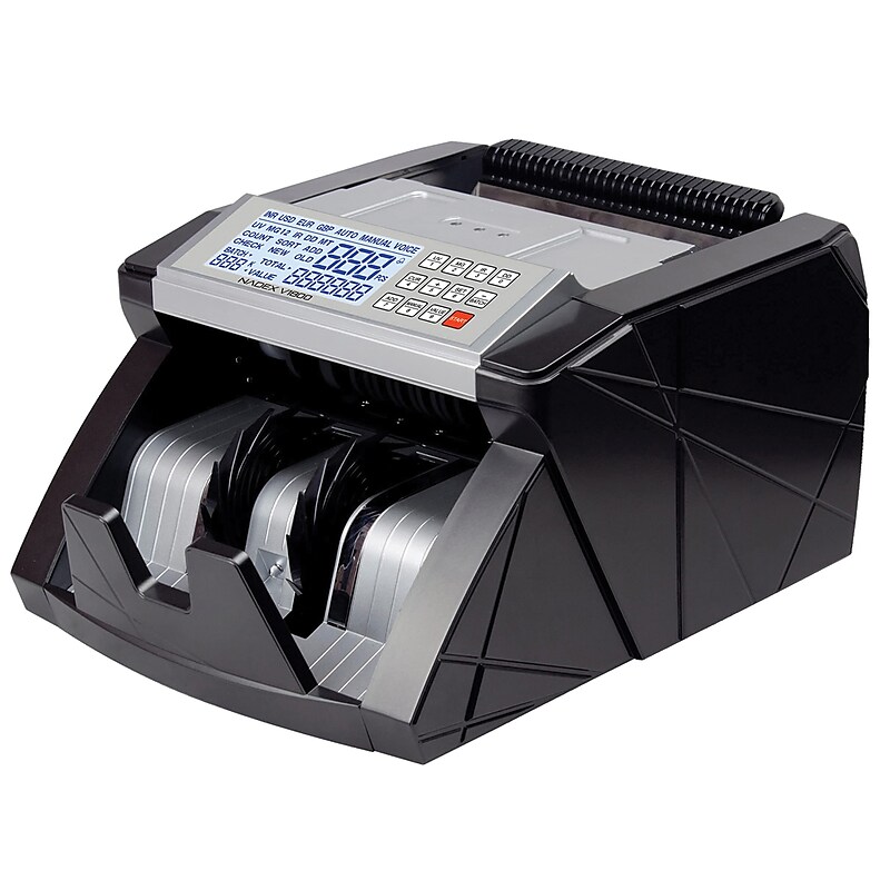 Nadex Coins V1800 Money Counter and Counterfeit Detector (NCC1-1141) image 1