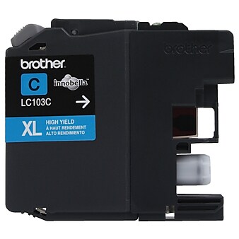 Brother LC103C Cyan High Yield Ink Cartridge (LC103CS)