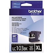 Brother LC103 Black High Yield Ink Cartridge (LC103BKS)