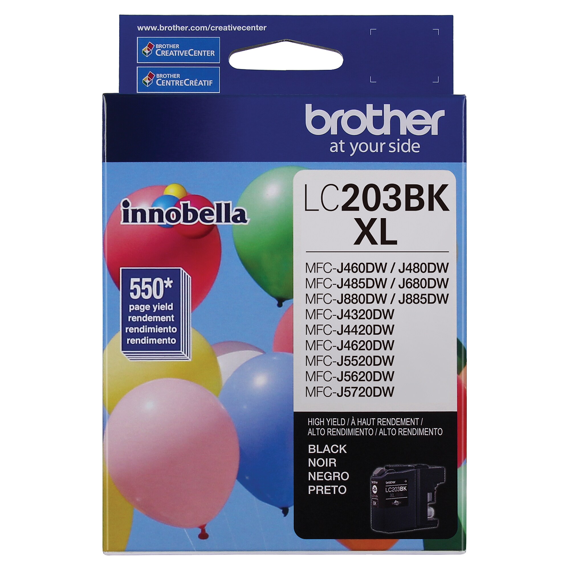 Brother LC203BK Black High Yield Ink Cartridge   (LC203BK) Sansujyuku sansujyuku.com