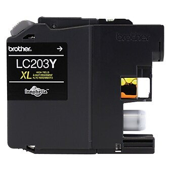 Brother LC203YS Yellow High Yield Ink Cartridge (LC203YS)