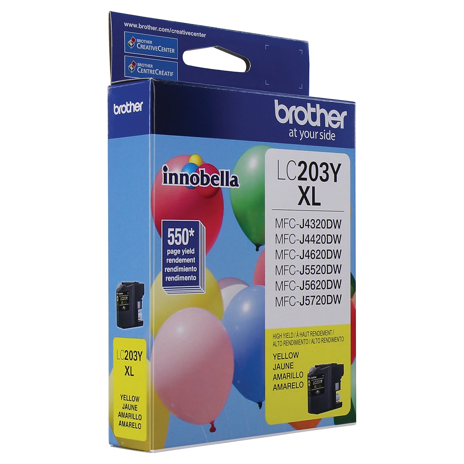 Brother LC 203 Yellow Ink Cartridge High Yield (LC203YS) 1106362 - 第 9/9 張圖片