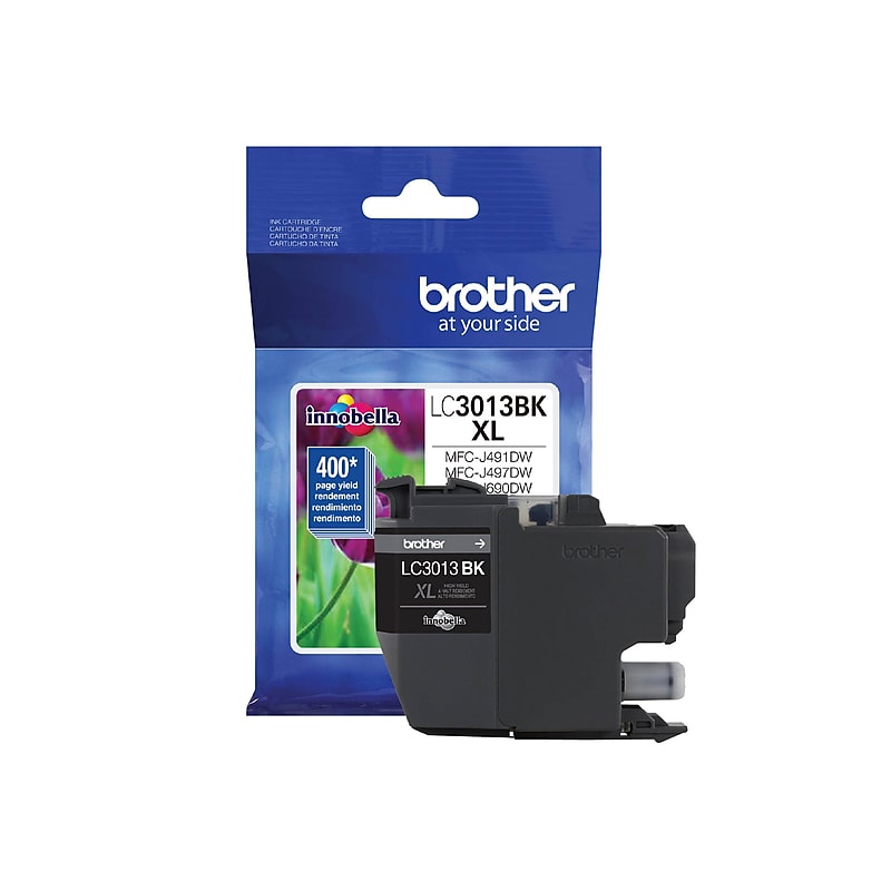 Brother LC3013BK Black High Yield Ink Cartridge (LC3013BKS) image 1