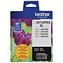 Brother LC3013BK Black High Yield Ink Cartridge, 2/Pack  (LC30138PKS)~#|#~sp163289625_sc7