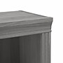 Bush Furniture Saratoga 72"H 5-Shelf Bookcase with Adjustable Shelves, Modern Gray Laminate (W1655C-03)~#|#~sp163409828_sc7