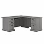 Bush Furniture Saratoga 66"W L Shaped Computer Desk with Drawers, Modern Gray (EX45870-03K)~#|#~sp163411665_sc7