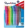 Paper Mate InkJoy 100 RT Retractable Ballpoint Pen, Medium Point, Assorted Ink, 20/Pack (1951396)~#|#~sp163415464_sc7