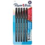 Paper Mate Eraser Mate Erasable Ballpoint Pen, Medium Point, Black Ink, 5/Pack (3163558PP)~#|#~sp163415495_sc7