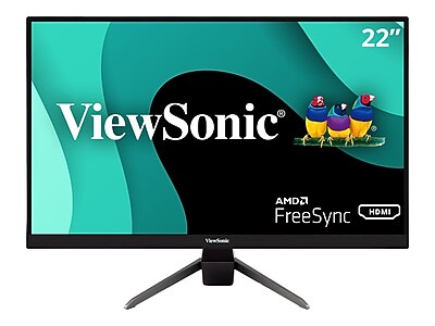 ViewSonic VX2267-MHD 22 Inch 1080p Gaming Monitor with 100Hz, 1ms, Ultra-Thin Bezels, FreeSync, Eye Care, HDMI, VGA, and DP