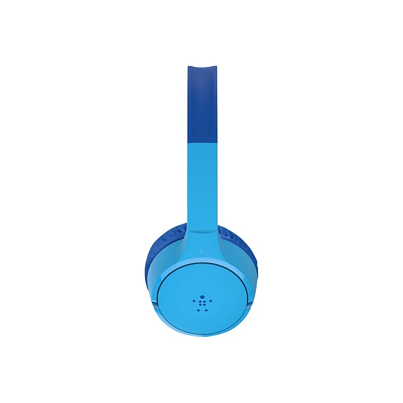 Belkin SoundForm Wireless On-Ear Headphones, Bluetooth, Blue (AUD001BTBL) image 1