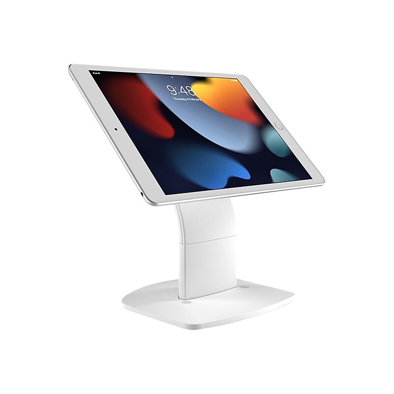 Bosstab Touch Evo Freestanding Tablet Stand, White (TO-EVFR-0) image 1