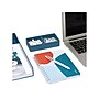 Poppin Elements Notebook, 6" x 8.25", Ruled, 40 Sheets, Blue/Red (108839)~#|#~sp163841228_sc7