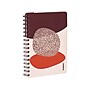 Poppin Elements Notebook, 6" x 8.25", Ruled, 40 Sheets, Pink/Red (108838)~#|#~sp163841233_sc7