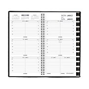 2023 AT-A-GLANCE 3.25" x 6.25" Weekly Appointment Book, Black (70-008-05-23)