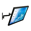 Mount-It! Full-Motion Single Monitor Wall Arm Mount, Up to 30", Black (MI-404)