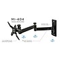 Mount-It! Full-Motion Single Monitor Wall Arm Mount, Up to 30", Black (MI-404)~#|#~sp163926464_sc7