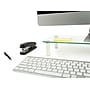 Mount-It! Glass Monitor Riser, Up to 22", Clear (MI-7263)~#|#~sp163926775_sc7