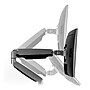 Mount-lt! Adjustable Dual Monitor Arm Mount, Up To 32", Silver (MI-1772)~#|#~sp163926784_sc7