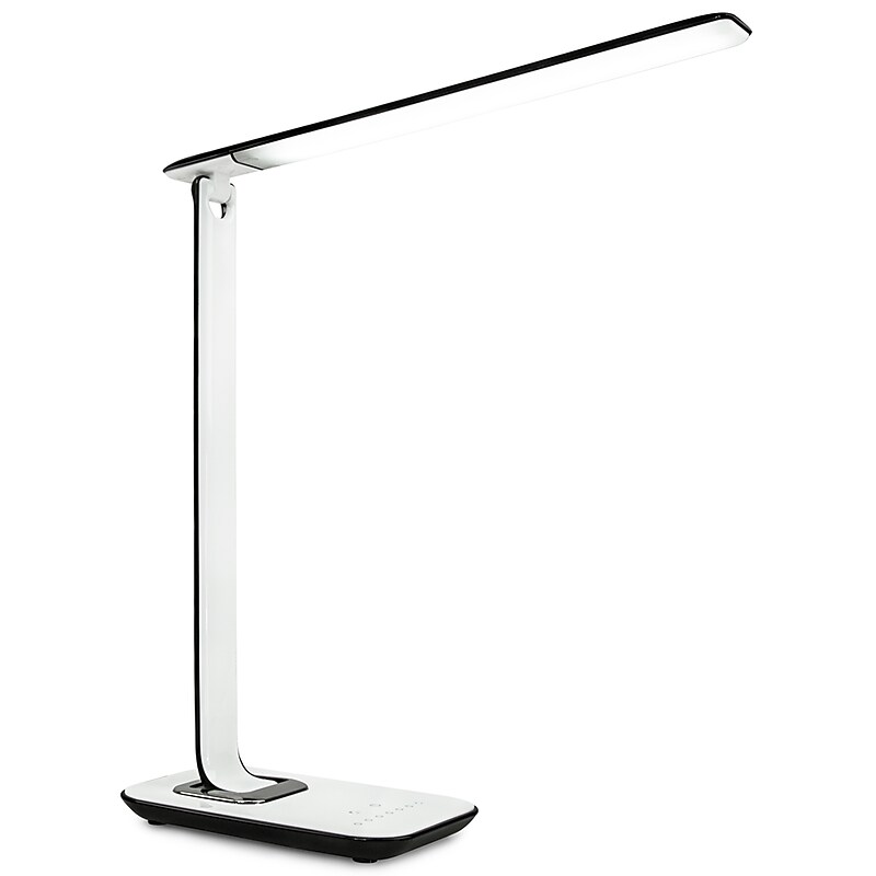 Mount-It! Turcom Dimmable LED Desk Lamp with USB Ports for Chargers (TS-7005) image 1