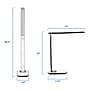 Mount-It! Turcom Dimmable LED Desk Lamp with USB Ports for Chargers (TS-7005)~#|#~sp163926804_sc7