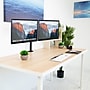 Mount-It! Adjustable Dual Monitor Arm Mount, Up To 32" Monitor, Black (MI-2752)~#|#~sp163926825_sc7